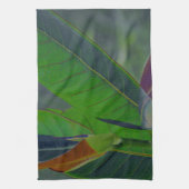 Linge De Cuisine Gros plan des Feuilles verts (Vertical)