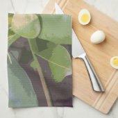 Linge De Cuisine Gros plan sur un amandier (Quart Plié)
