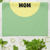 Linge De Cuisine Gros point jaune (Plié)