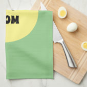 Linge De Cuisine Gros point jaune (Quart Plié)