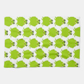 Linge De Cuisine Grosse grenouille mignonne (Horizontal)