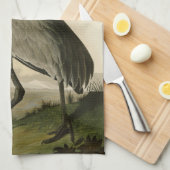 Linge De Cuisine Grue de Sandhill d'Audubon's Birds of America (Quart Plié)