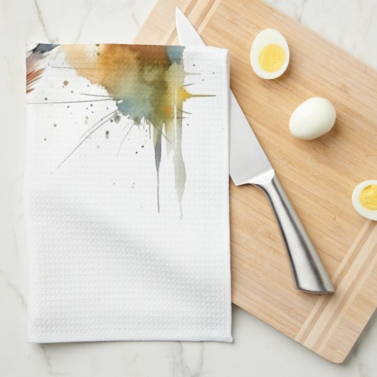 Linge De Cuisine Grue errante (Quart Plié)