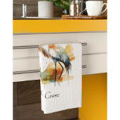 Linge De Cuisine Grue errante, couture