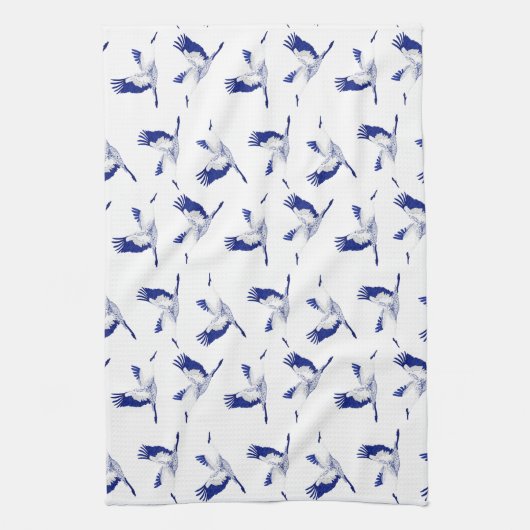 Linge De Cuisine Grues (Vertical)