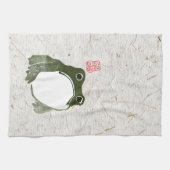 Linge De Cuisine Grumpy Grenouille japonaise crapaud 19ème siècle (Horizontal)