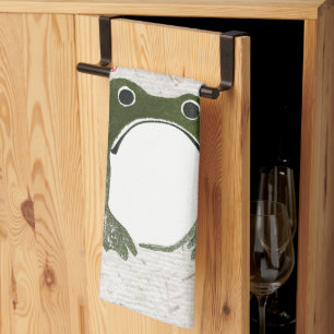 Linge De Cuisine Grumpy Grenouille japonaise crapaud 19ème siècle