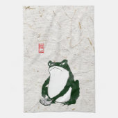 Linge De Cuisine Grumpy Grenouille japonaise crapaud 19ème siècle (Vertical)