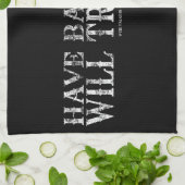 Linge De Cuisine Grunge Avoir Bacon Voyage (Plié)