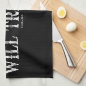 Linge De Cuisine Grunge Avoir Bacon Voyage (Quart Plié)