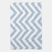 Linge De Cuisine Grunge bleu-clair Chevron texturisé (Vertical)