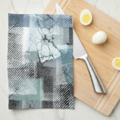 Linge De Cuisine Grunge print. (Quart Plié)