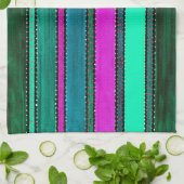 Linge De Cuisine Guatémala Rainbow 4 Kitchen Towne (Plié)
