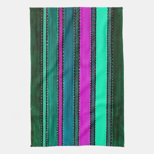 Linge De Cuisine Guatémala Rainbow 4 Kitchen Towne (Vertical)