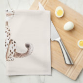 Linge De Cuisine Guépard Sauvage (Quart Plié)