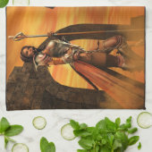 Linge De Cuisine Guerrier mystérieux (Plié)