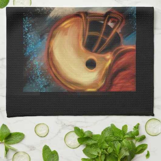 Linge De Cuisine Guerrier sportif (Plié)