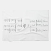 Linge De Cuisine Guide de référence des herbes et épices de la magi (Horizontal)