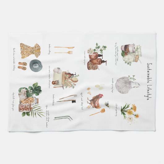 Linge De Cuisine Guide écologique du mode de vie durable | Zéro déc (Horizontal)