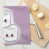 Linge De Cuisine Guimauve mûre de séjour (Quart Plié)