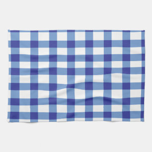 Linge De Cuisine Guingan bleu