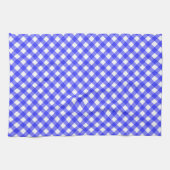 Linge De Cuisine Guingan bleu (Horizontal)