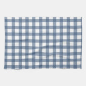 Linge De Cuisine Guingan bleu-foncé (Horizontal)