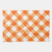 Linge De Cuisine Guingan orange (Horizontal)