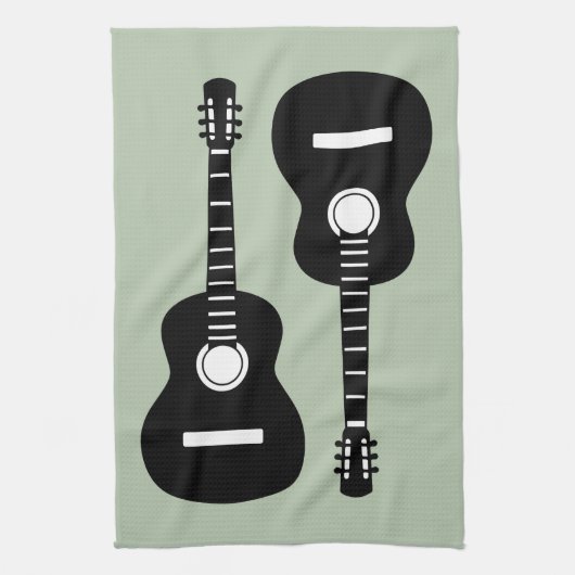 Linge De Cuisine Guitare (Vertical)