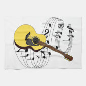 Linge De Cuisine Guitare (Horizontal)