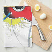 Linge De Cuisine Guitare (Quart Plié)