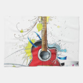 Linge De Cuisine Guitare (Horizontal)