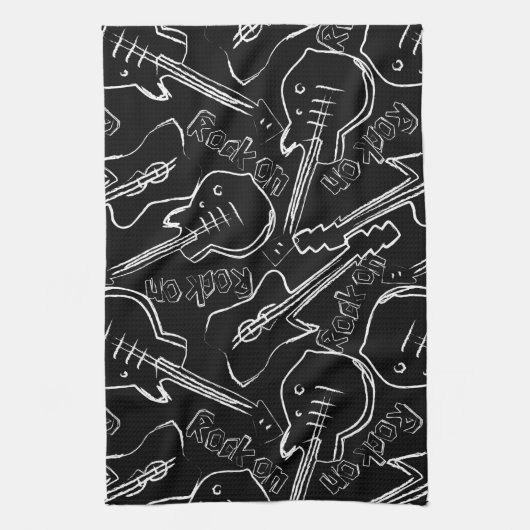 Linge De Cuisine Guitare (Vertical)