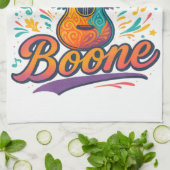 Linge De Cuisine Guitare Boone (Plié)