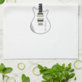 Linge De Cuisine Guitare électrique (Plié)