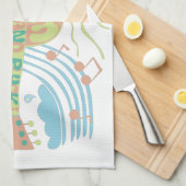 Linge De Cuisine Guitare électrique vie de plage de stum (Quart Plié)