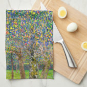 Linge De Cuisine Gustav Klimt - Arbre à poires (Quart Plié)