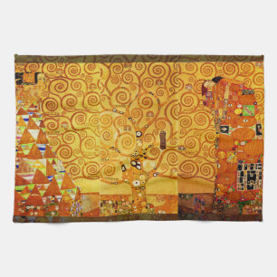 Linge De Cuisine Gustav Klimt Arbre de Vie : Art nouveau symboliste