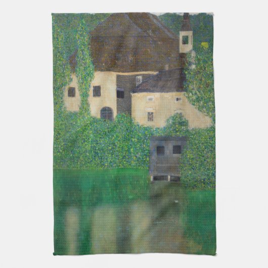 Linge De Cuisine Gustav Klimt - Château aquatique (Vertical)