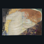 Linge De Cuisine Gustav Klimt - Danae<br><div class="desc">Danae - Gustav Klimt,  Huile sur toile,  1907</div>