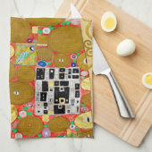 Linge De Cuisine Gustav Klimt Exécution Nouveau Couple (Quart Plié)