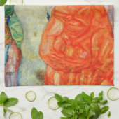 Linge De Cuisine Gustav Klimt - Femmes amis (Plié)