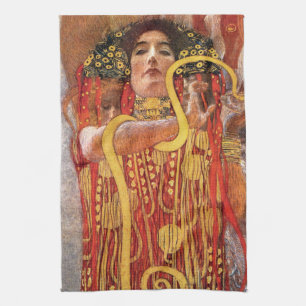 Linge De Cuisine Gustav Klimt - Hygieia Déesse de la Médecine de la