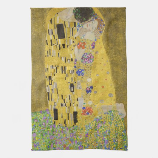 Linge De Cuisine Gustav Klimt - Le baiser (Vertical)