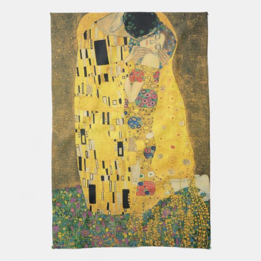 Linge De Cuisine GUSTAV KLIMT - Le baiser 1907 (Vertical)