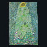 Linge De Cuisine Gustav Klimt - Le tournesol<br><div class="desc">Le tournesol - Gustav Klimt,  Huile sur toile,  1907</div>