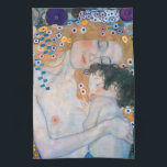 Linge De Cuisine Gustav Klimt - Mère et Enfant<br><div class="desc">Mère et Enfant (détail de trois ans de femme) - Gustav Klimt,  Huile sur toile,  1905</div>