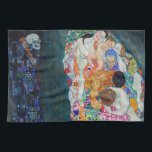 Linge De Cuisine Gustav Klimt - Mort et vie<br><div class="desc">Décès et vie - Gustav Klimt,  Huile sur toile,  1910-1915</div>