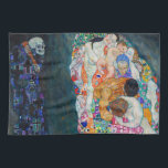 Linge De Cuisine Gustav Klimt - Mort et vie<br><div class="desc">Décès et vie - Gustav Klimt,  Huile sur toile,  1910-1915</div>