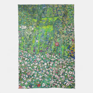 Linge De Cuisine Gustav Klimt - Paysage horticole et sommet de coll